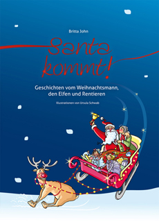 Coveransicht des Buches Santa kommt!