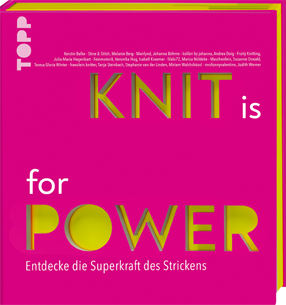 Cover des Buches Knit is for Power.